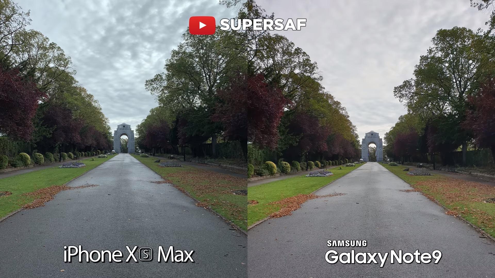 Сравнение камер XS И XR